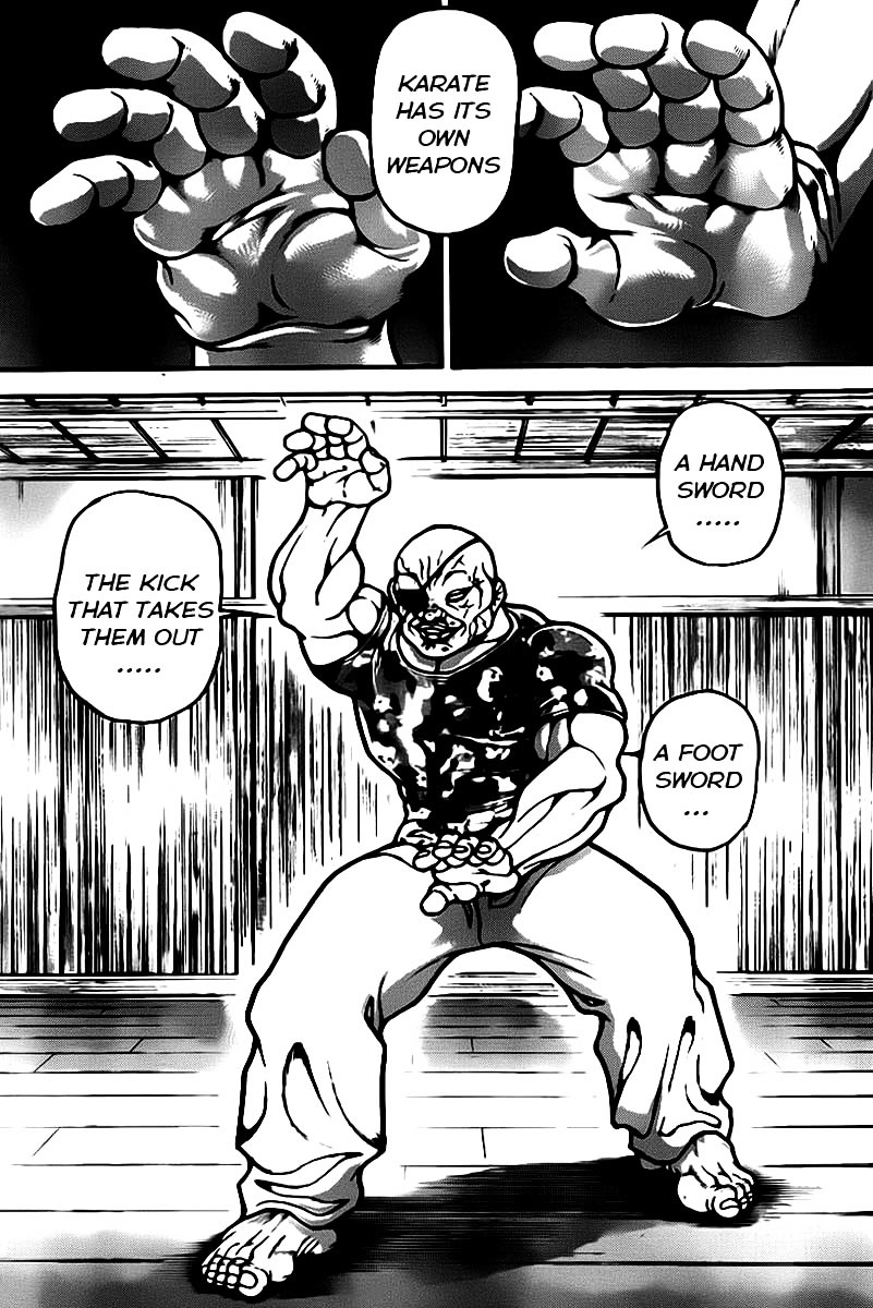 Baki Dou Chapter 39 page 15 - Chapter 39 : Seriously