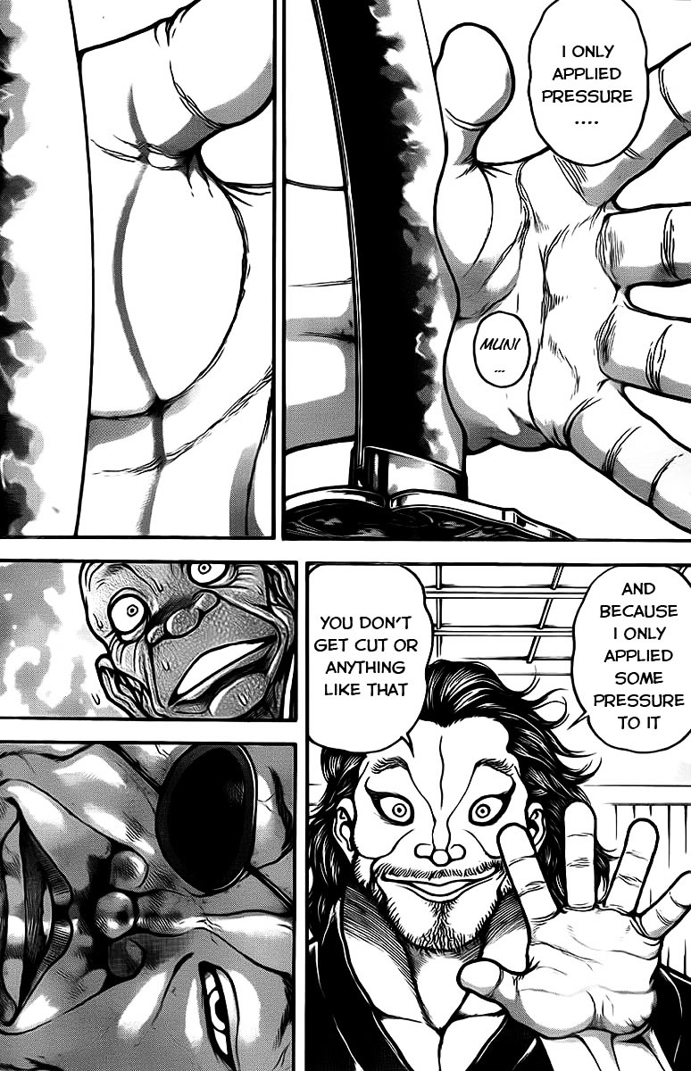 Baki Dou Chapter 40 page 13 - Chapter 40 : Chopping