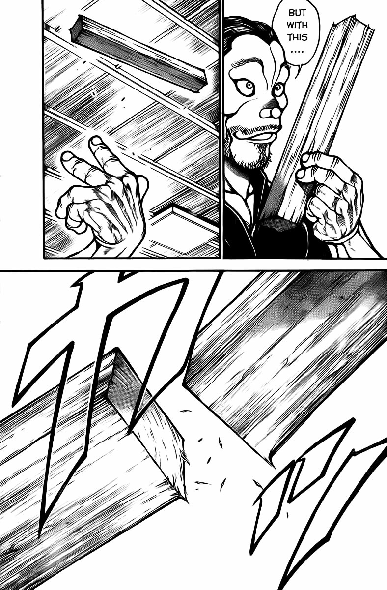 Baki Dou Chapter 40 page 14 - Chapter 40 : Chopping
