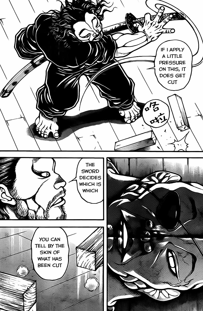 Baki Dou Chapter 40 page 15 - Chapter 40 : Chopping