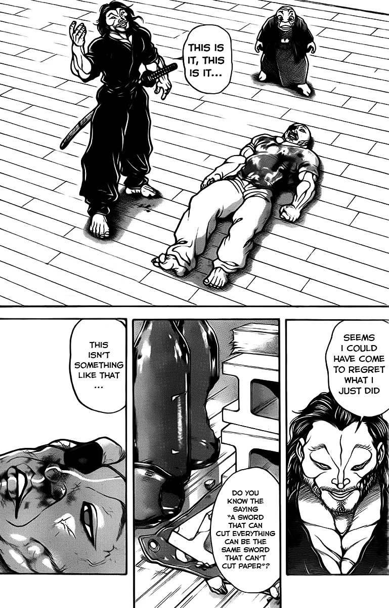 Baki Dou Chapter 40 page 17 - Chapter 40 : Chopping