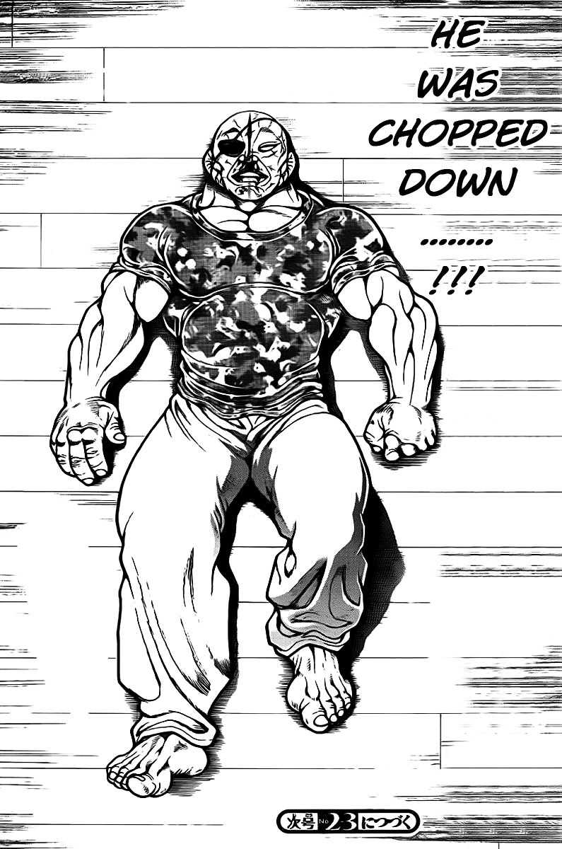 Baki Dou Chapter 40 page 19 - Chapter 40 : Chopping