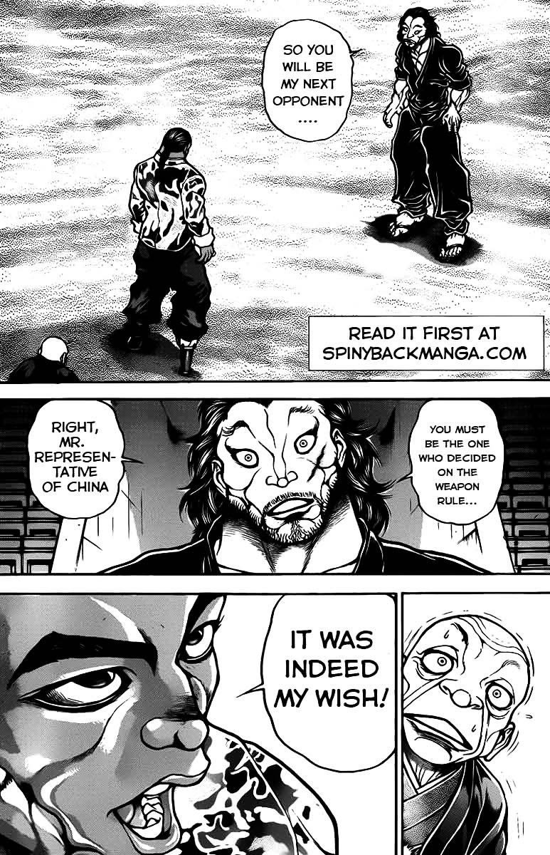 Baki Dou Chapter 43 page 7 - Chapter 43 : Weapon