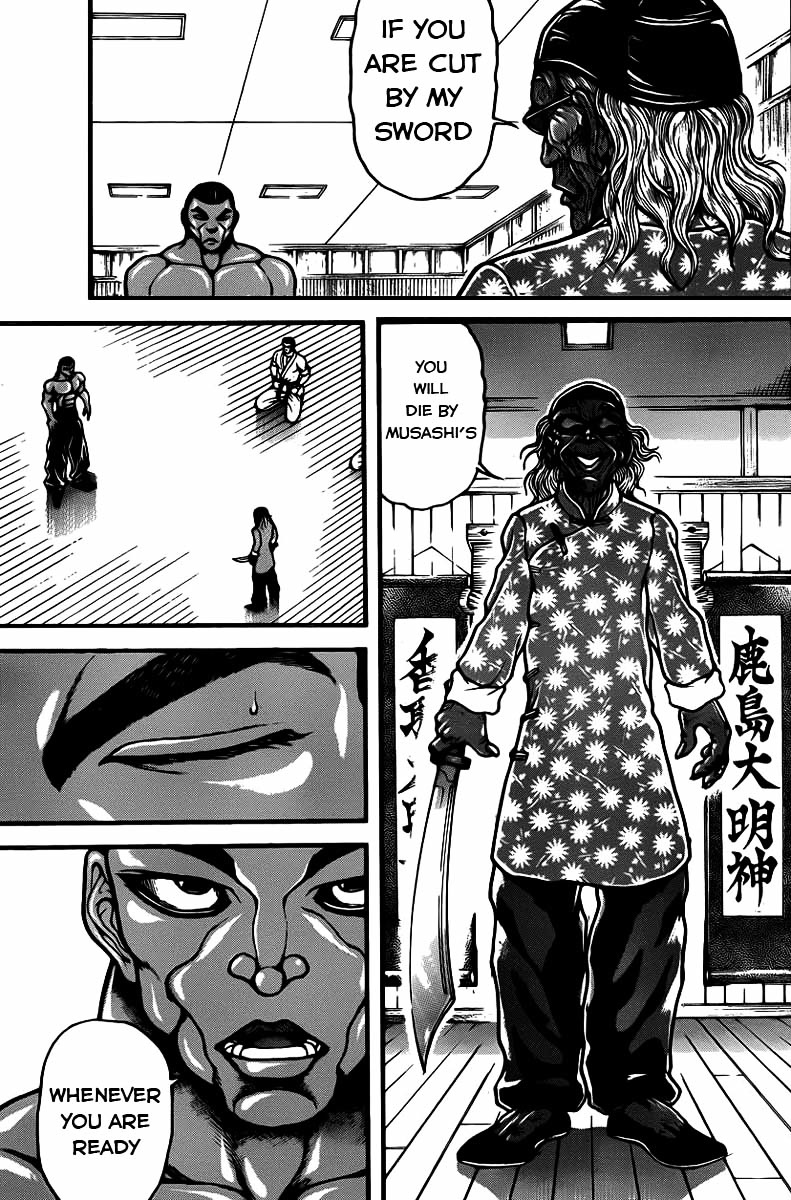 Baki Dou Chapter 46 page 15 - Chapter 46 : Flutter