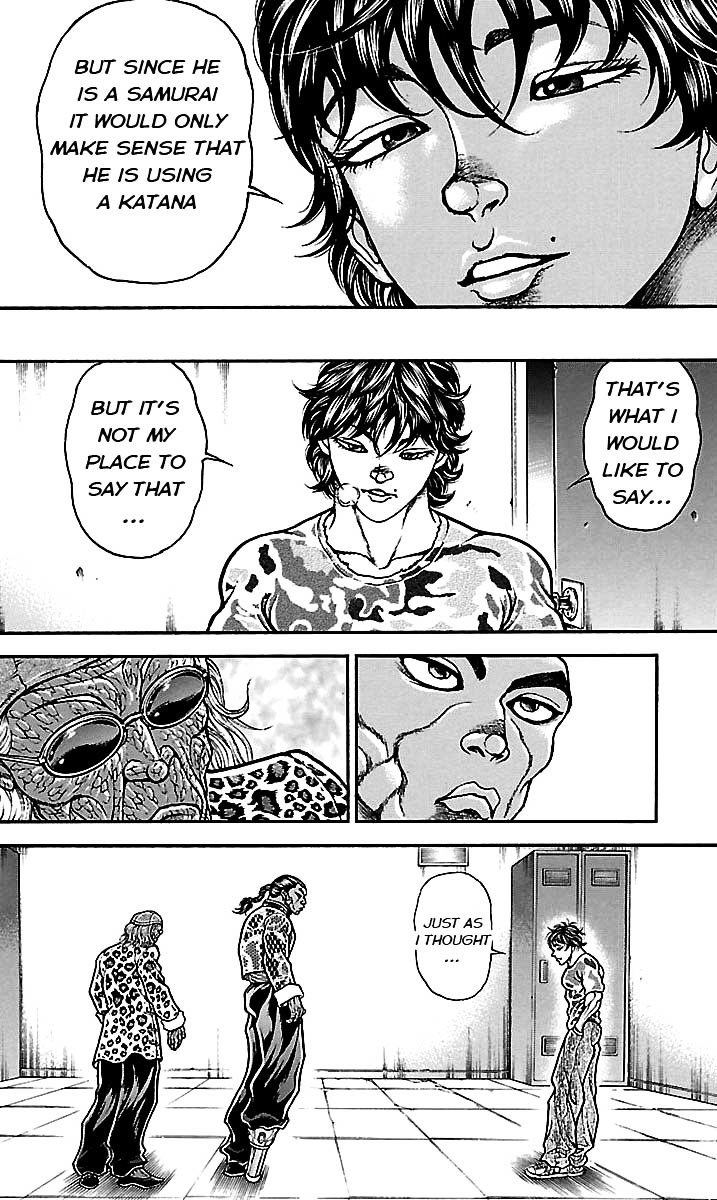 Baki Dou Chapter 50 page 14 - Chapter 50 : Lifting of the ban
