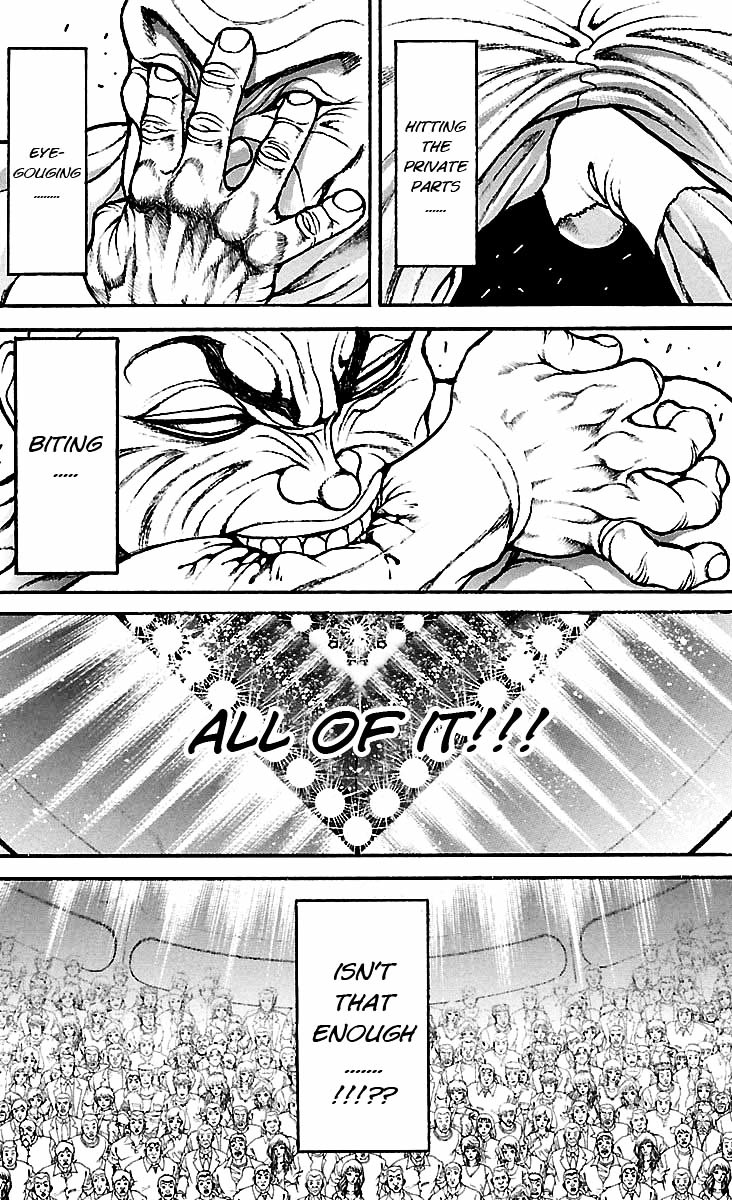 Baki Dou Chapter 50 page 4 - Chapter 50 : Lifting of the ban