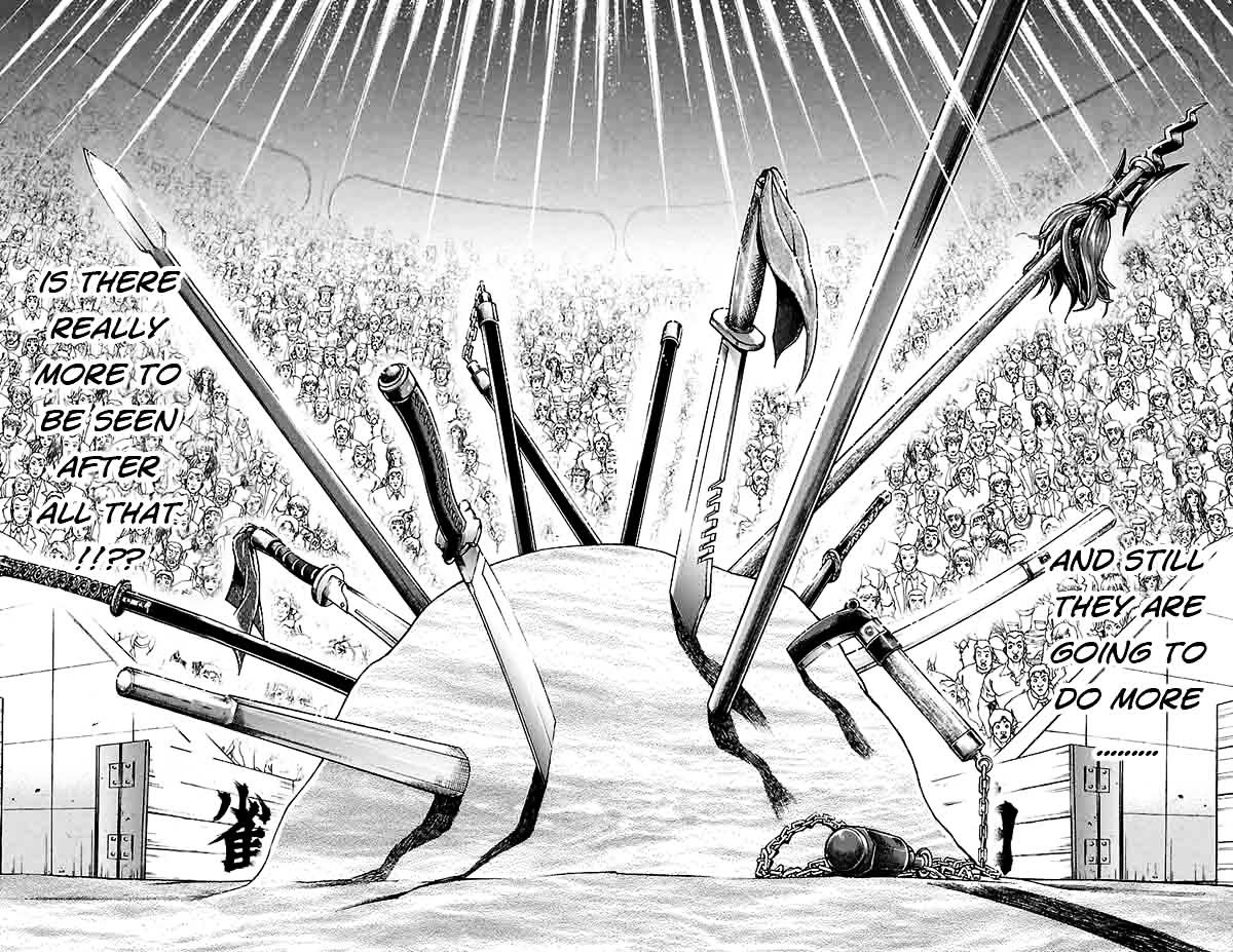 Baki Dou Chapter 50 page 5 - Chapter 50 : Lifting of the ban
