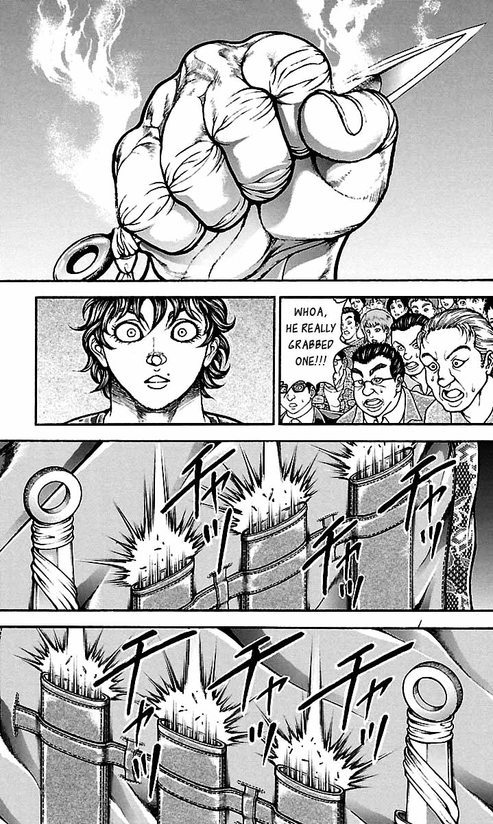 Baki Dou Chapter 52 page 13 - Chapter 52 : Shuriken