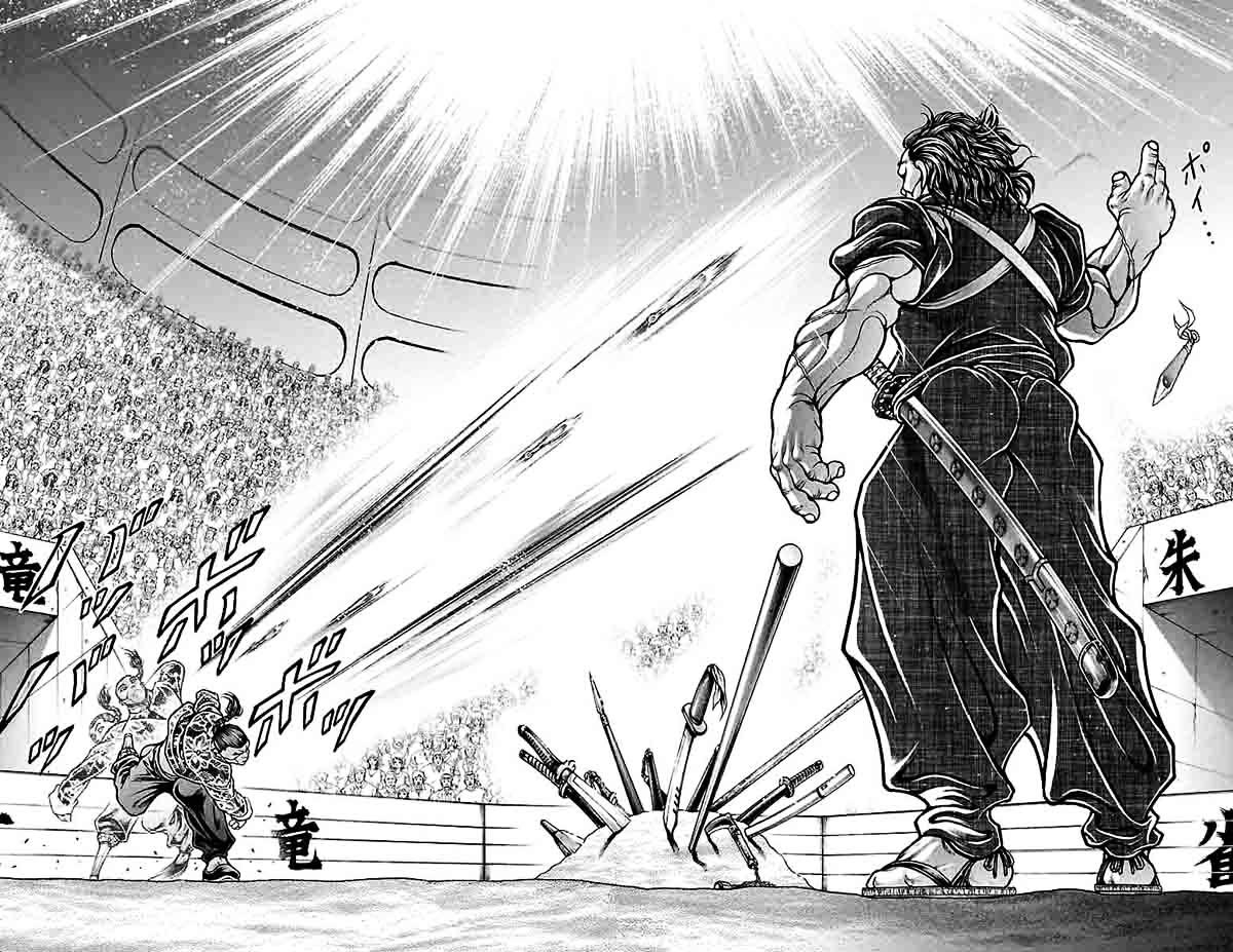 Baki Dou Chapter 52 page 14 - Chapter 52 : Shuriken