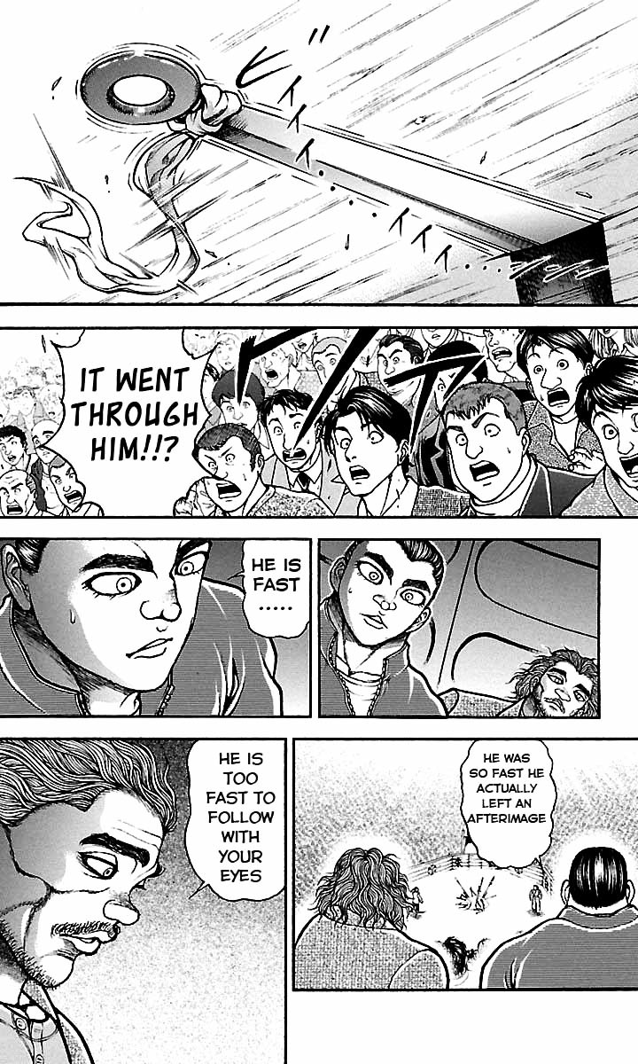 Baki Dou Chapter 52 page 8 - Chapter 52 : Shuriken