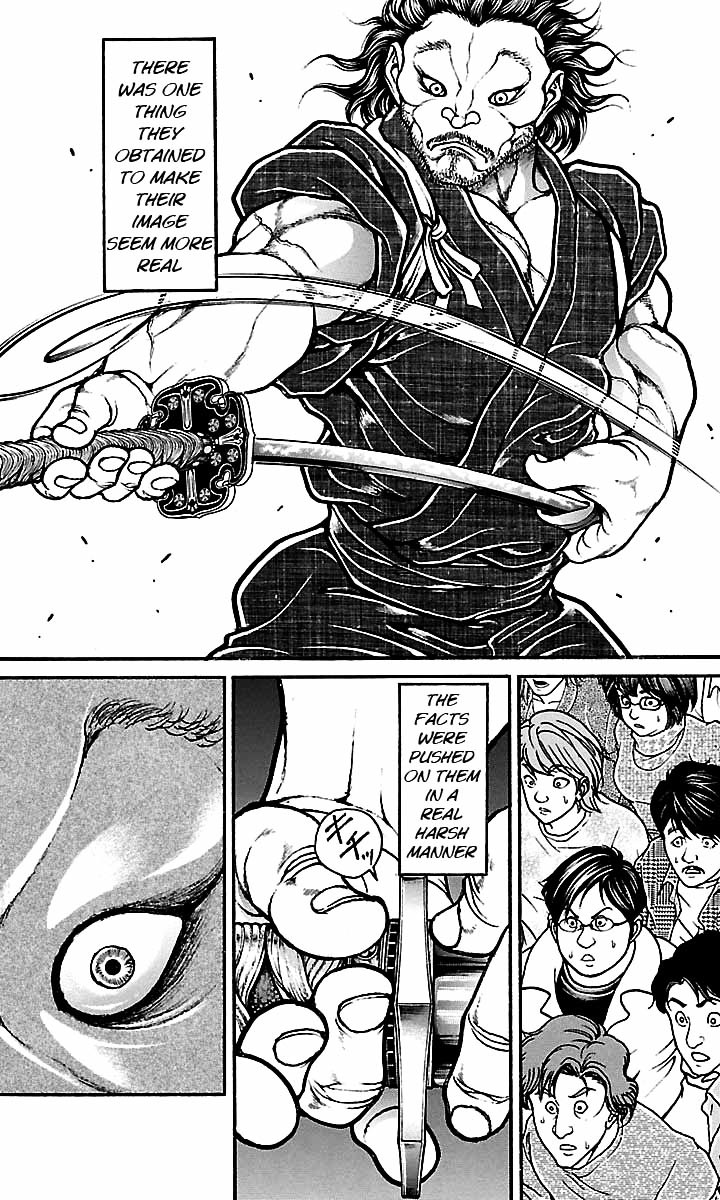Baki Dou Chapter 53 page 13 - Chapter 53 : The art of weapons