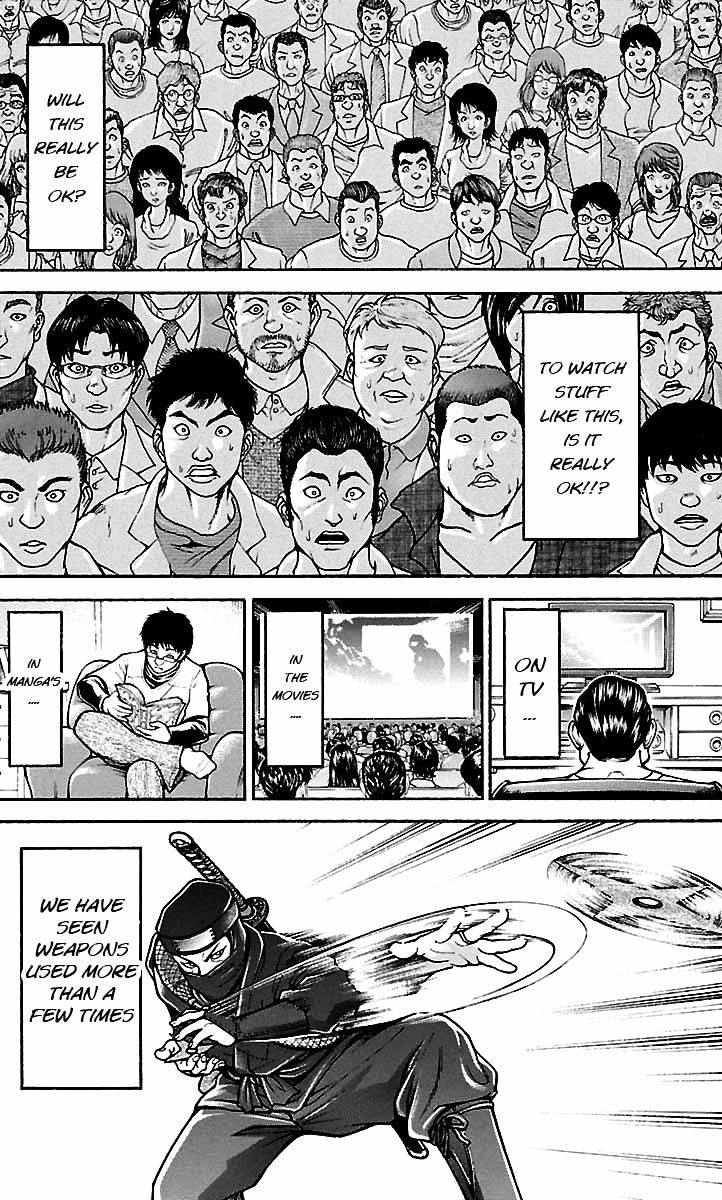 Baki Dou Chapter 53 page 4 - Chapter 53 : The art of weapons
