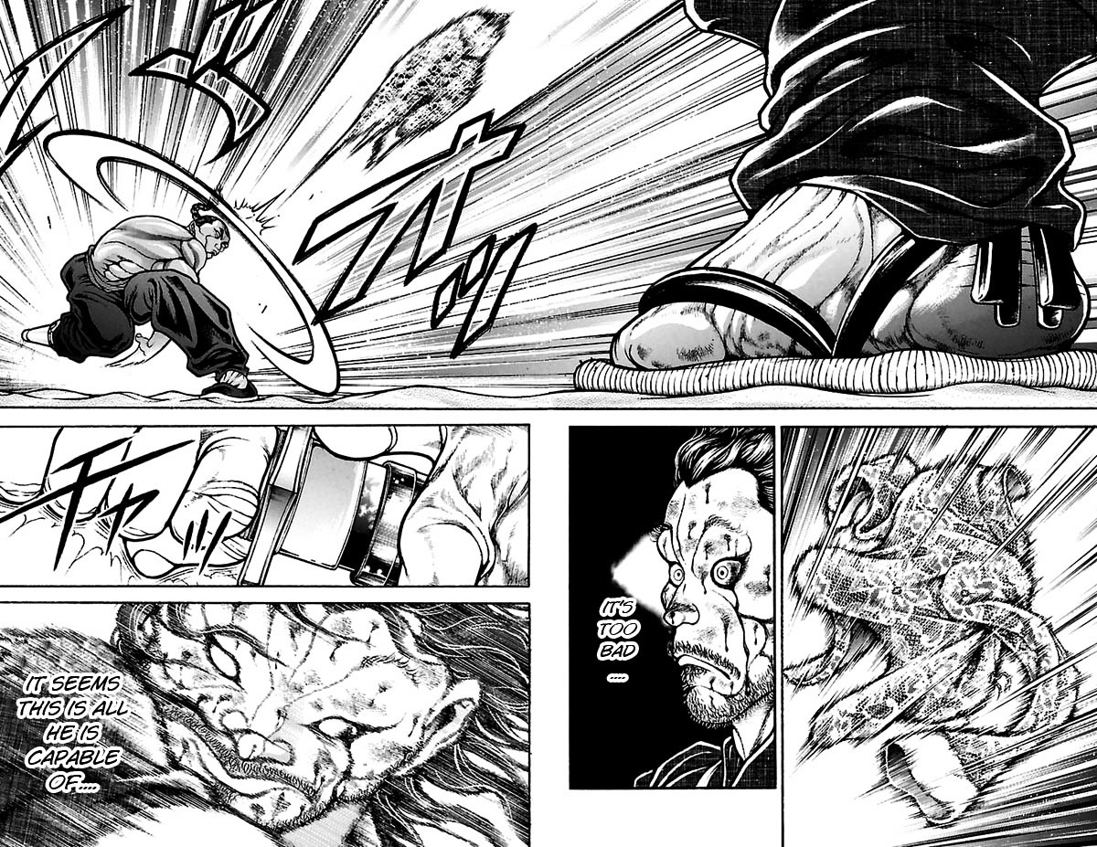 Baki Dou Chapter 54 page 15 - Chapter 54 : Blink