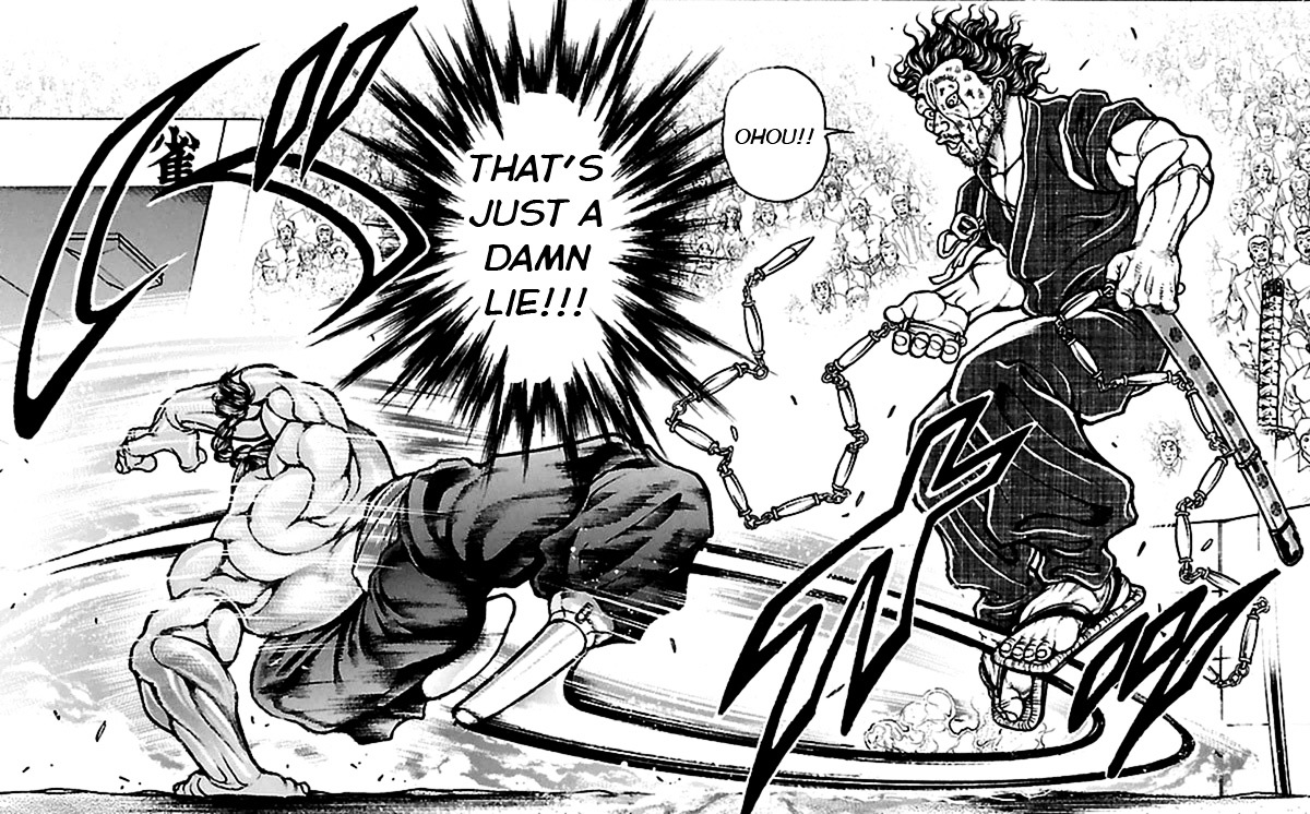 Baki Dou Chapter 56 page 8 - Chapter 56 : A toy