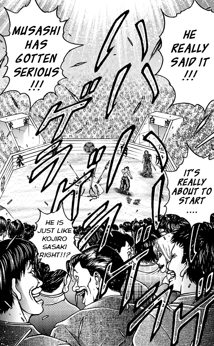 Baki Dou Chapter 57 page 18 - Chapter 57 : I will give you a beautiful end