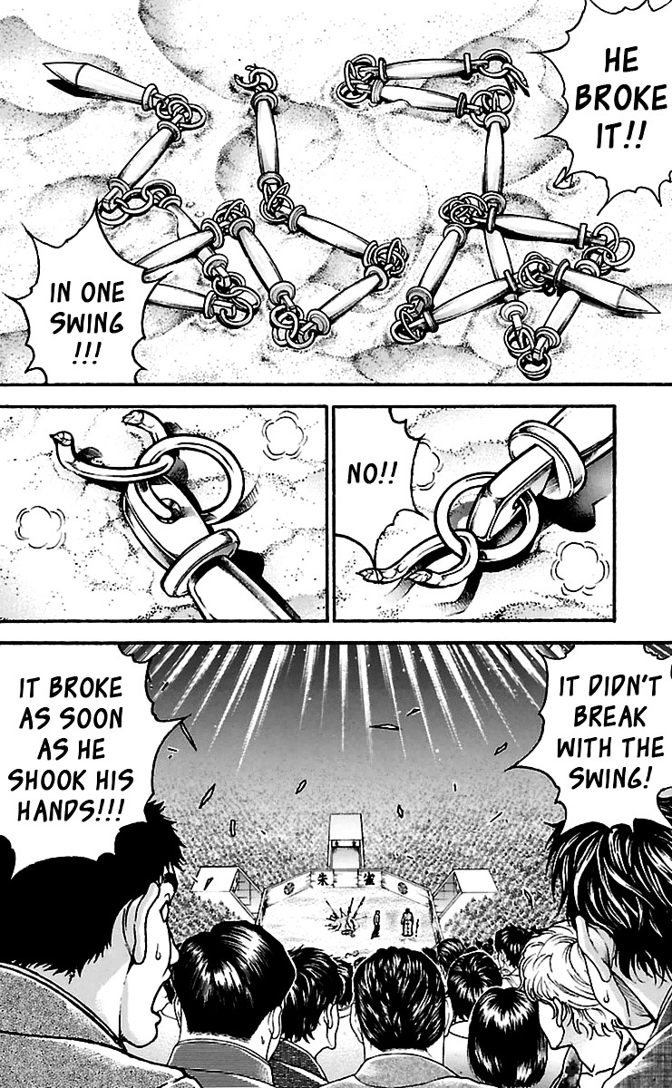Baki Dou Chapter 57 page 2 - Chapter 57 : I will give you a beautiful end