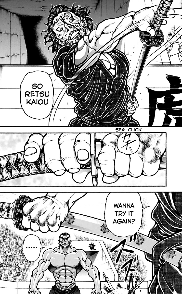 Baki Dou Chapter 57 page 6 - Chapter 57 : I will give you a beautiful end