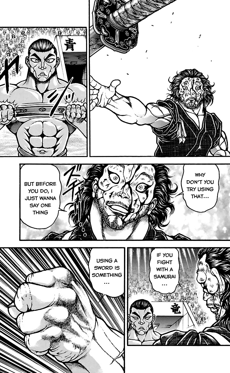 Baki Dou Chapter 57 page 7 - Chapter 57 : I will give you a beautiful end