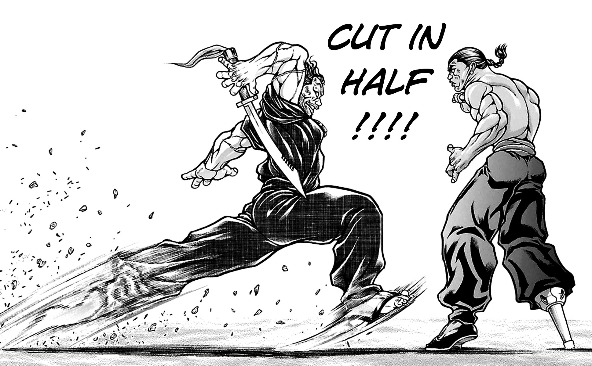 Baki Dou Chapter 60 page 13 - Chapter 60 : Seiryu sword