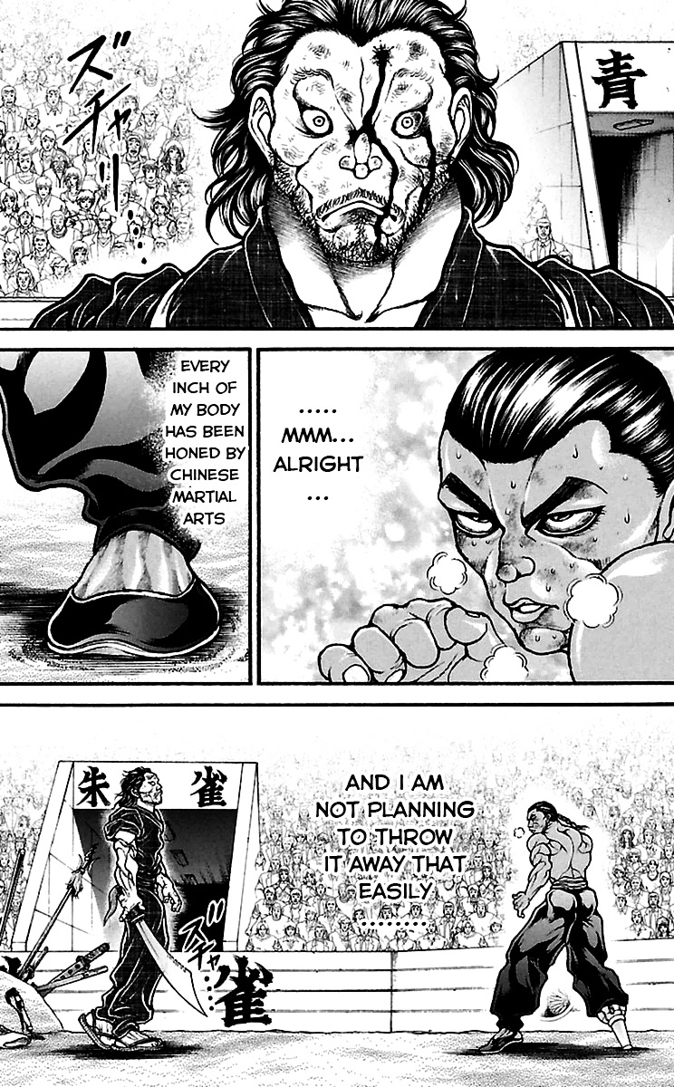 Baki Dou Chapter 60 page 8 - Chapter 60 : Seiryu sword