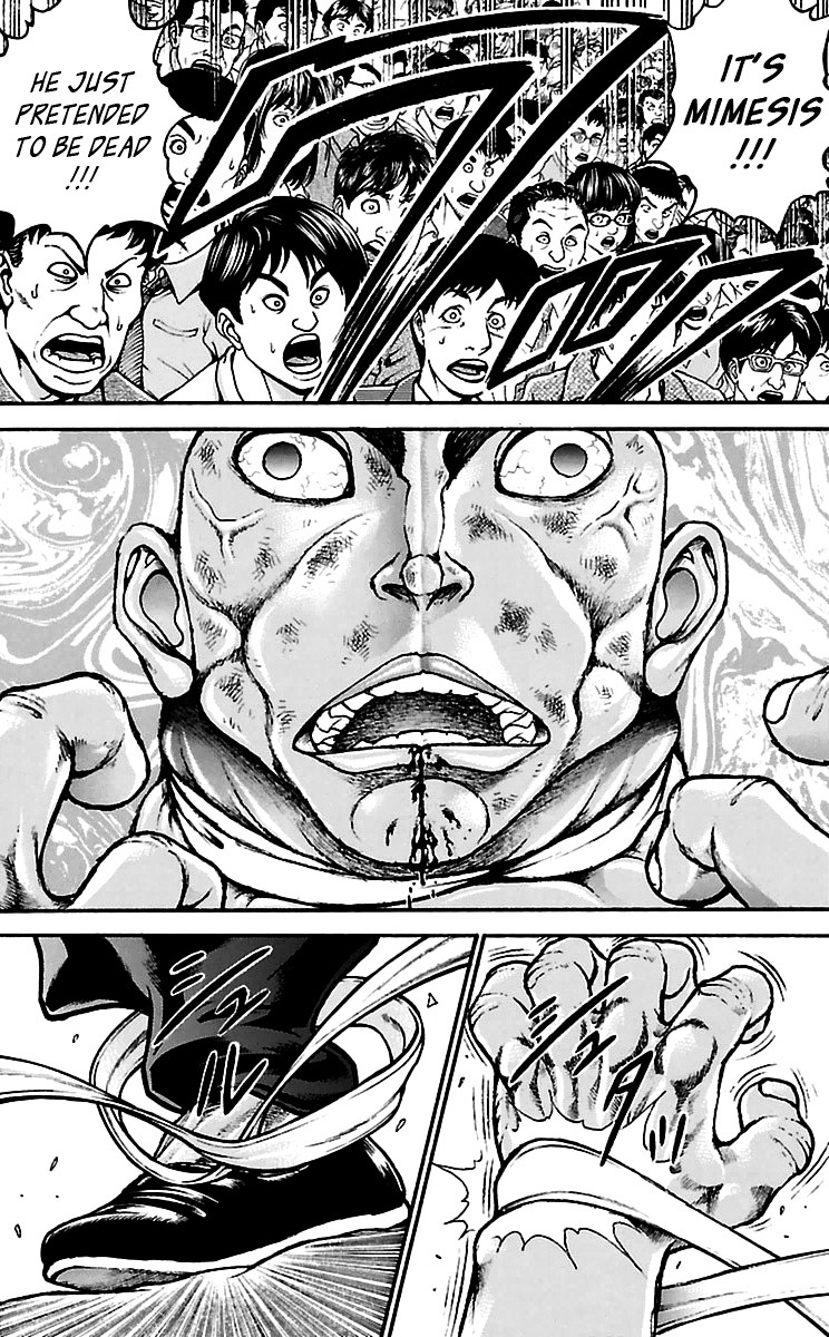 Baki Dou Chapter 61 page 16 - Chapter 61 : Mimicry