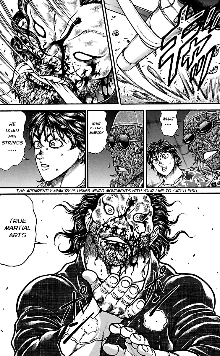 Baki Dou Chapter 61 page 17 - Chapter 61 : Mimicry
