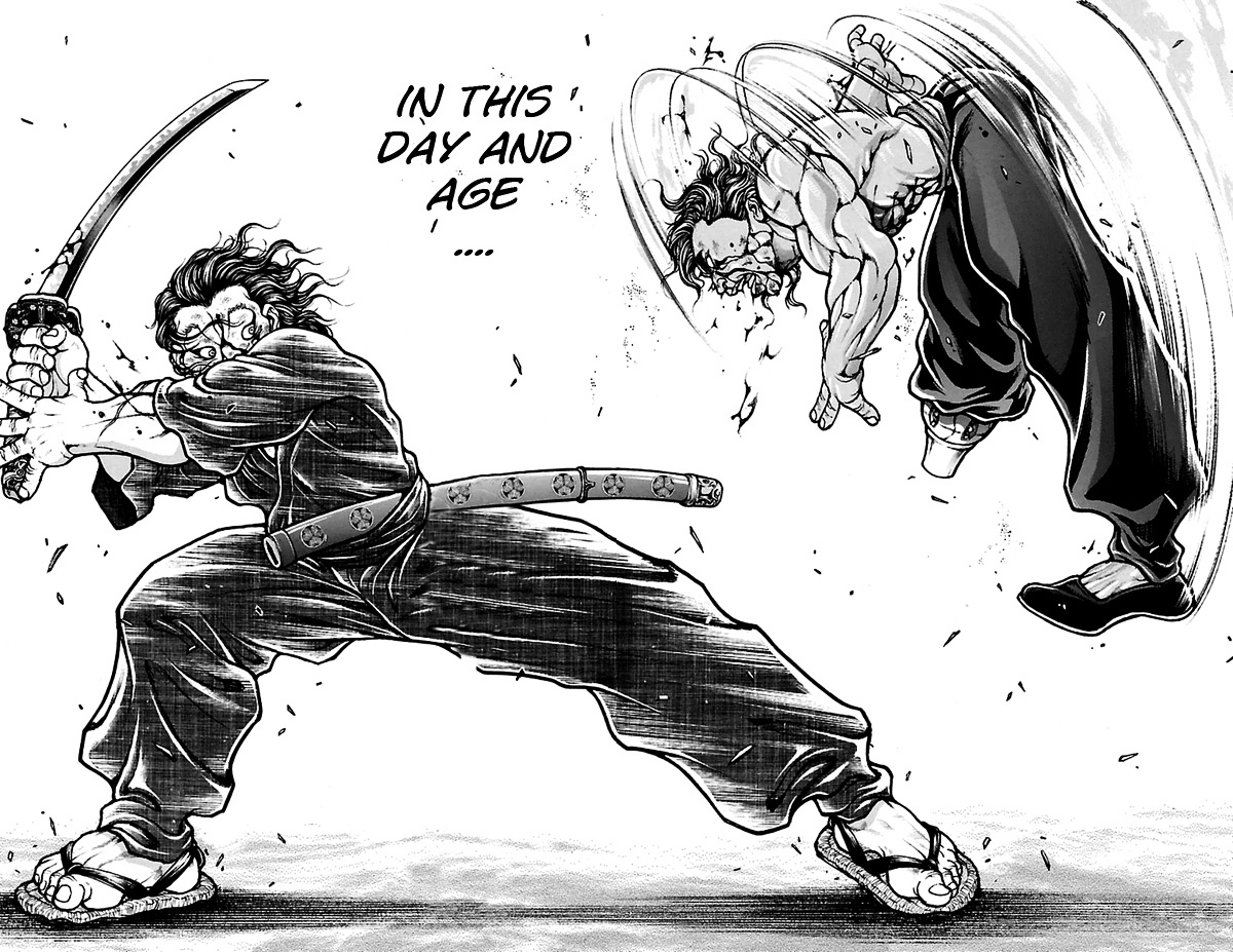 Baki Dou Chapter 64 page 15 - Chapter 64 : Caught