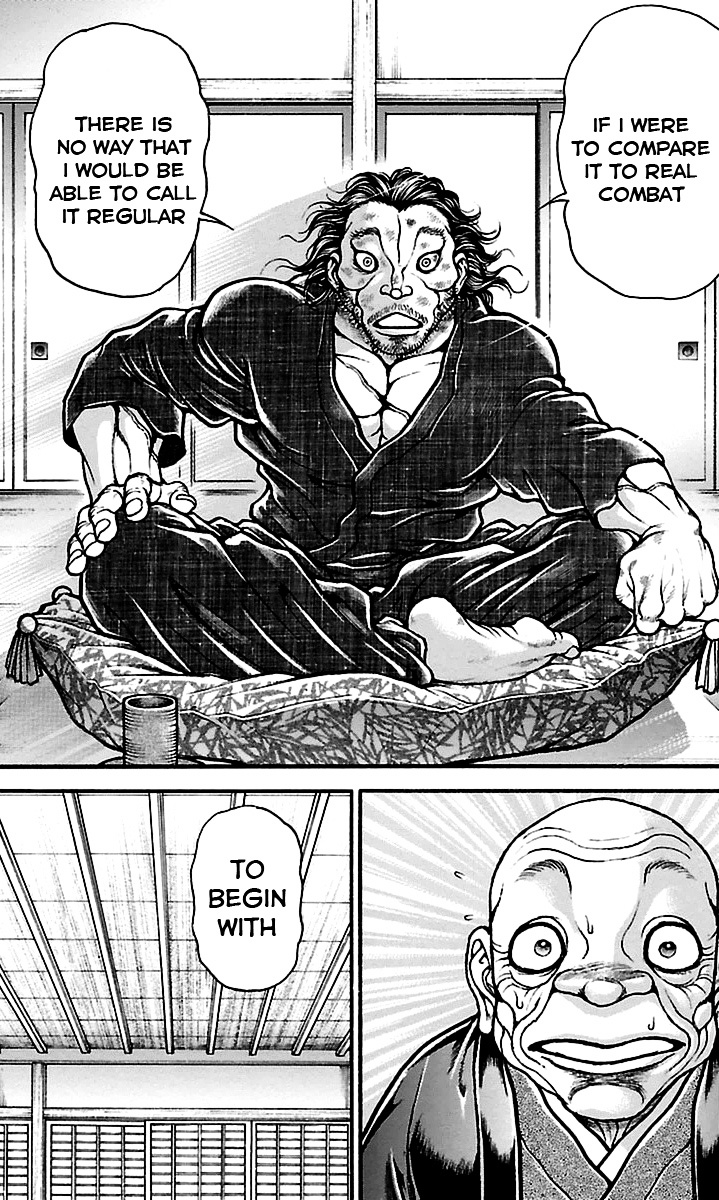 Baki Dou Chapter 68 page 12 - Chapter 68 : A certain person named Sasaki