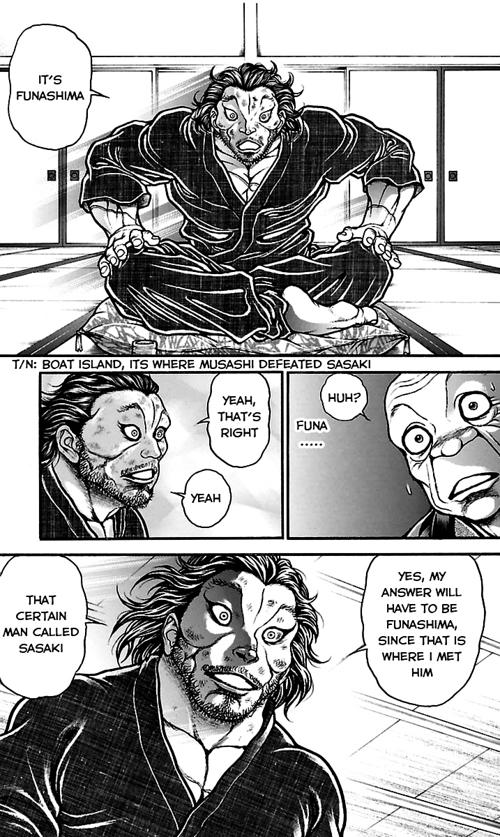 Baki Dou Chapter 68 page 7 - Chapter 68 : A certain person named Sasaki