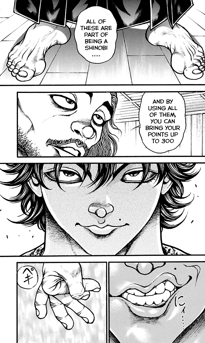 Baki Dou Chapter 69 page 15 - Chapter 69 : Three hundred points