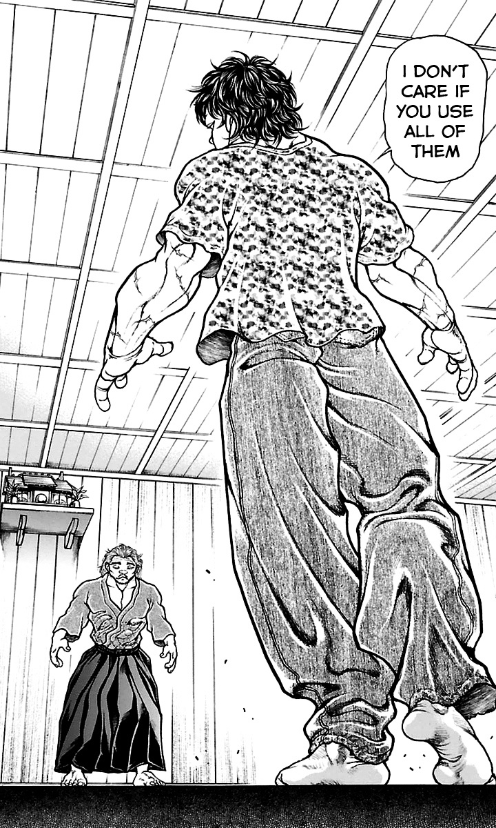 Baki Dou Chapter 69 page 16 - Chapter 69 : Three hundred points
