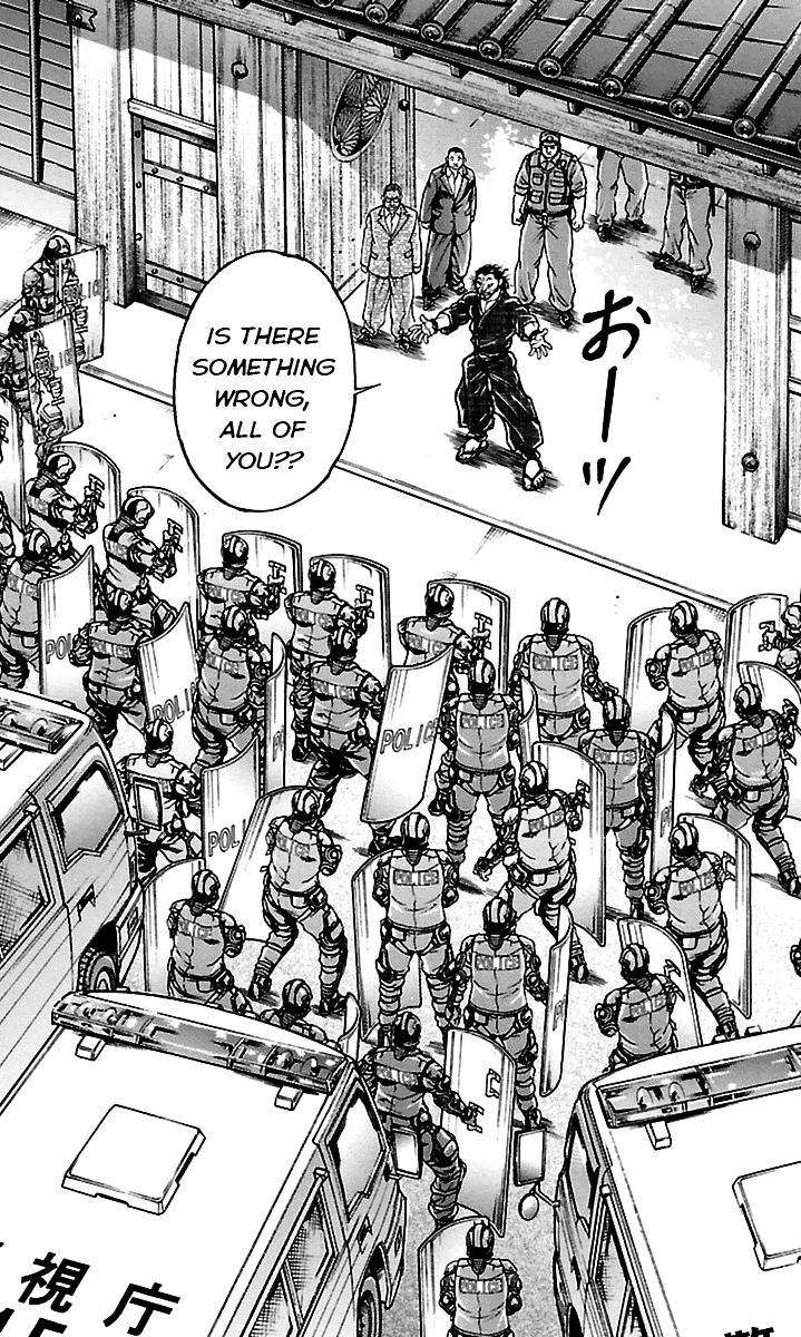 Baki Dou Chapter 70 page 22 - Chapter 70 : Various Martial arts