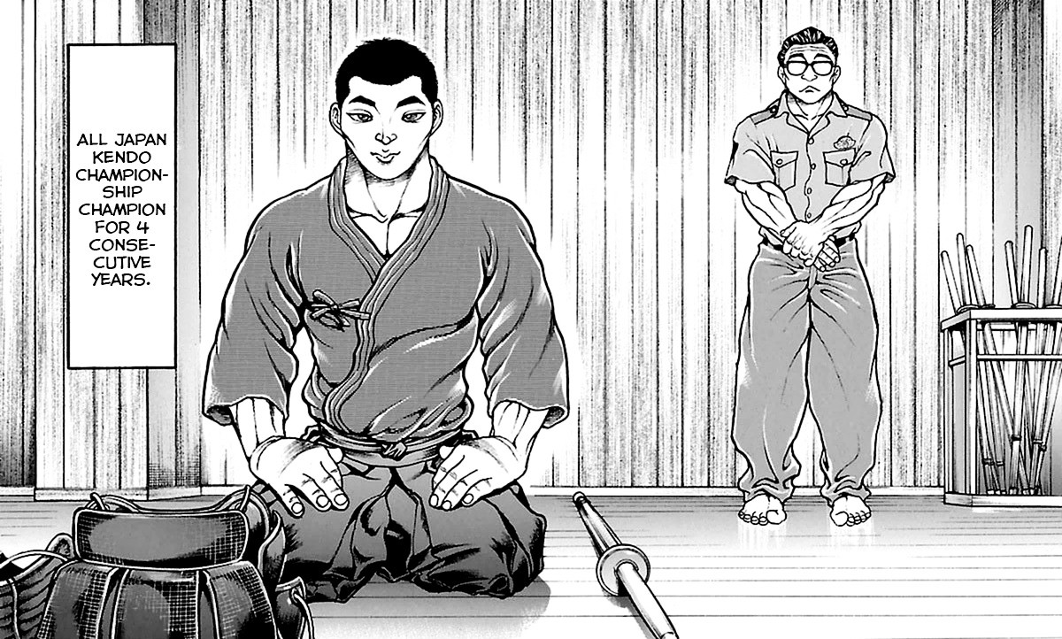 Baki Dou Chapter 72 page 6 - Chapter 72 : Kendo
