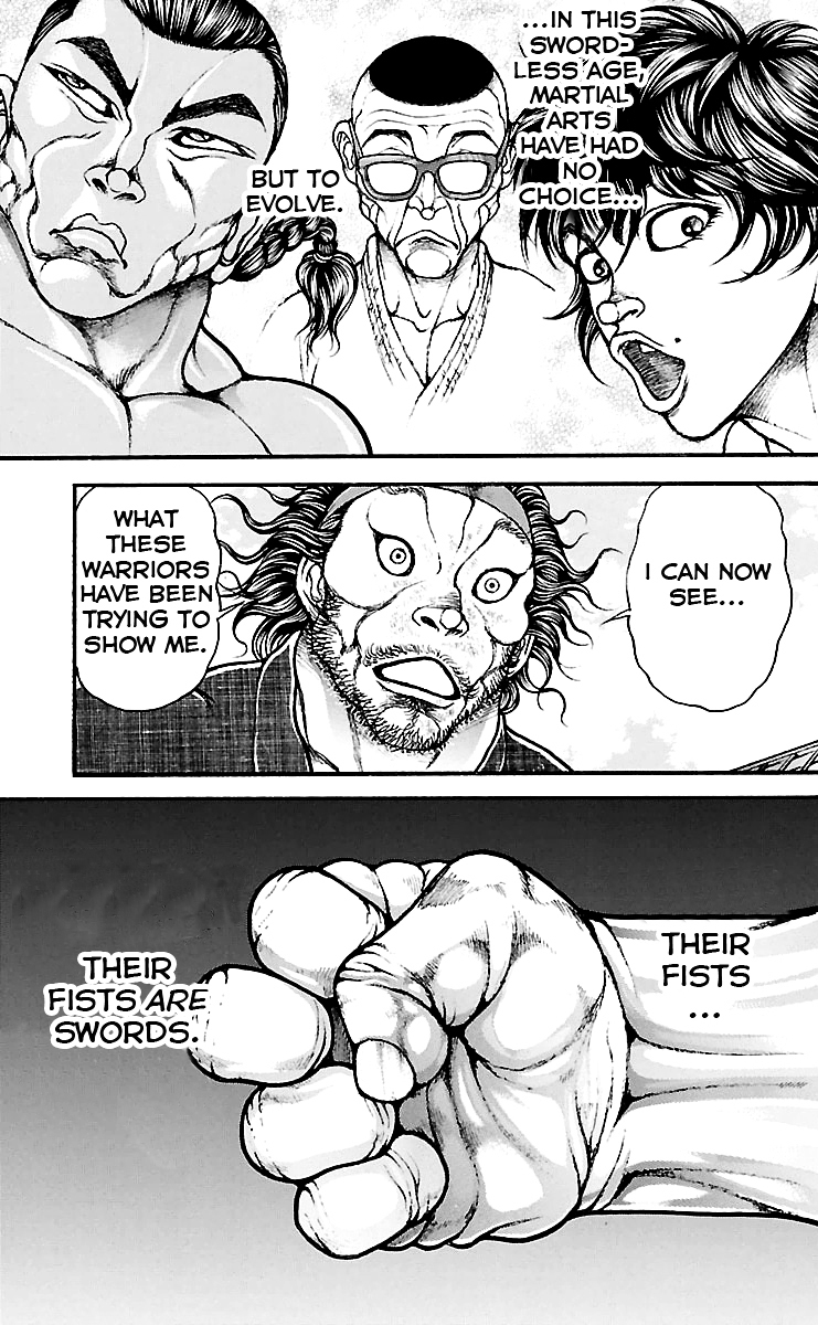 Baki Dou Chapter 83 page 14 - Chapter 83 : True Japanese Steel