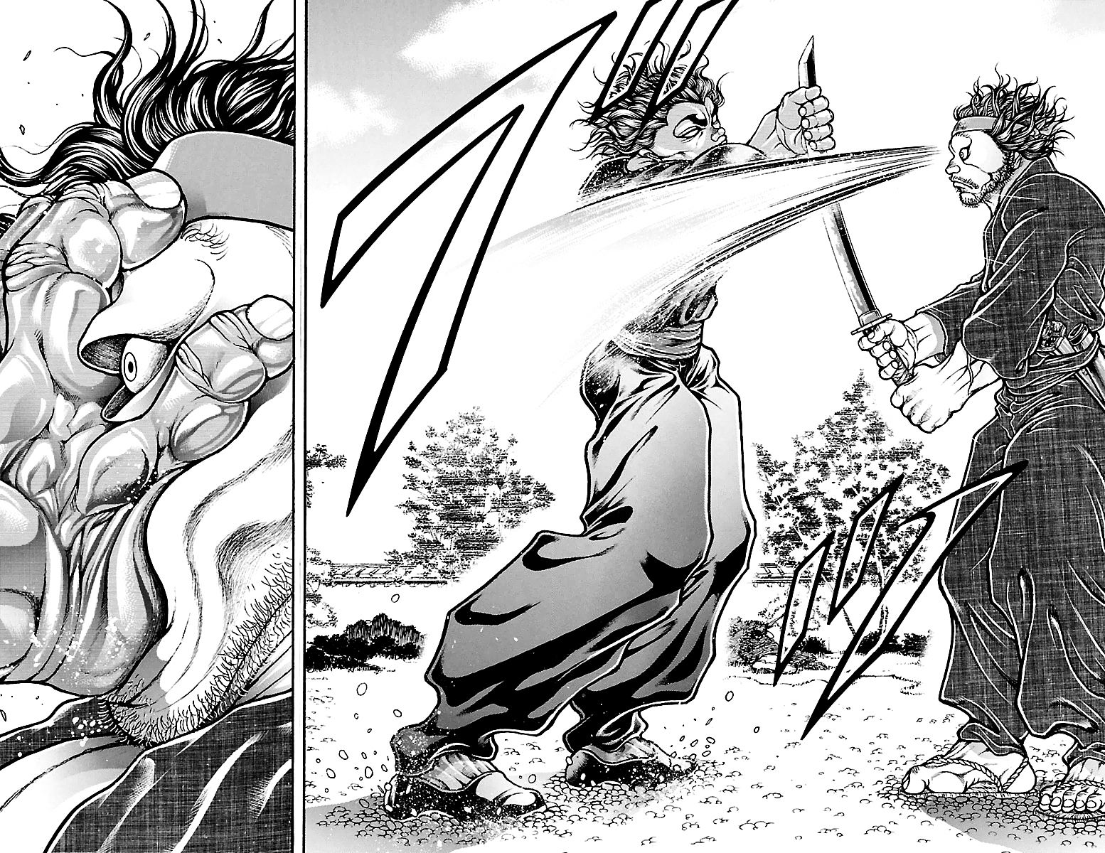 Baki Dou Chapter 83 page 4 - Chapter 83 : True Japanese Steel