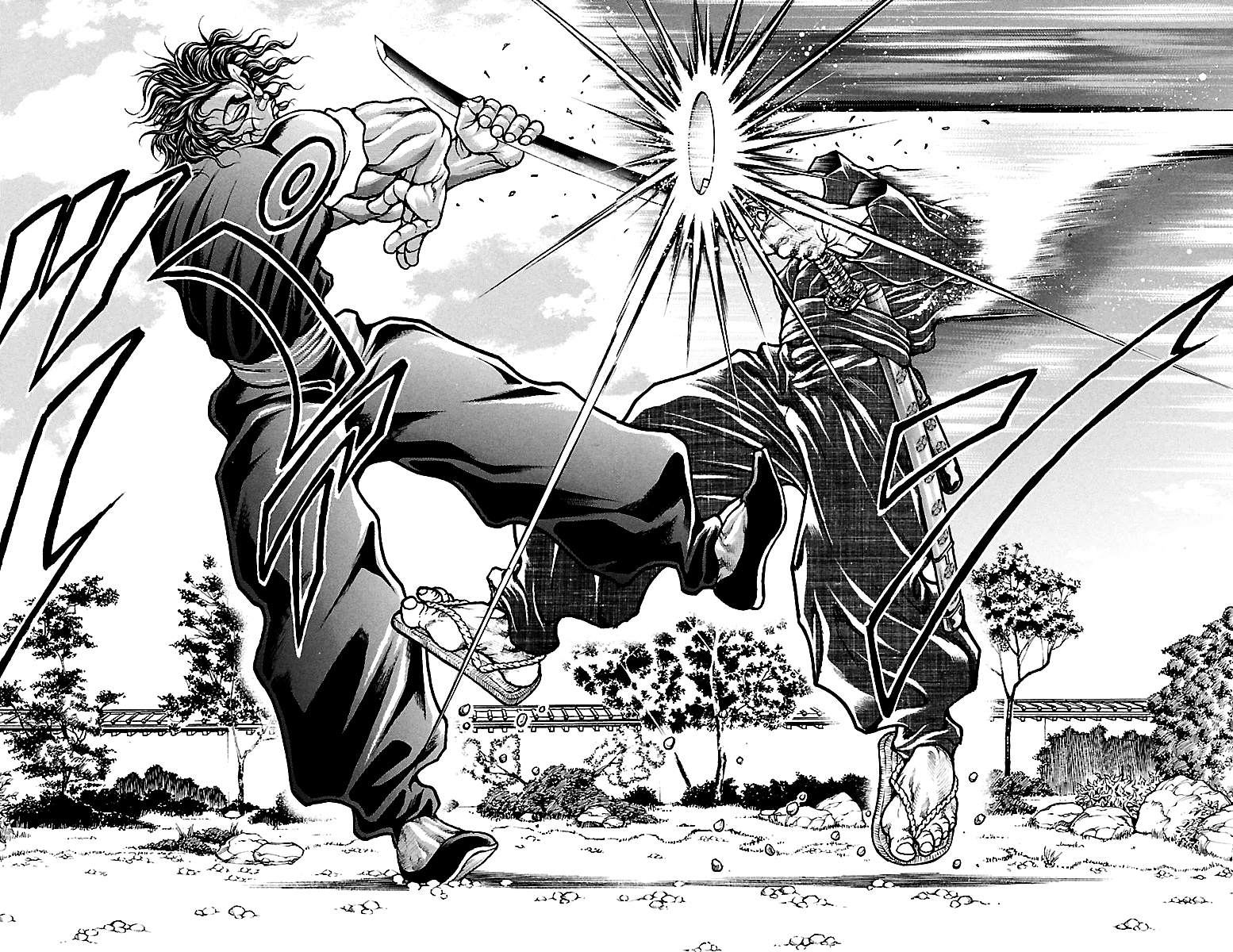 Baki Dou Chapter 83 page 5 - Chapter 83 : True Japanese Steel