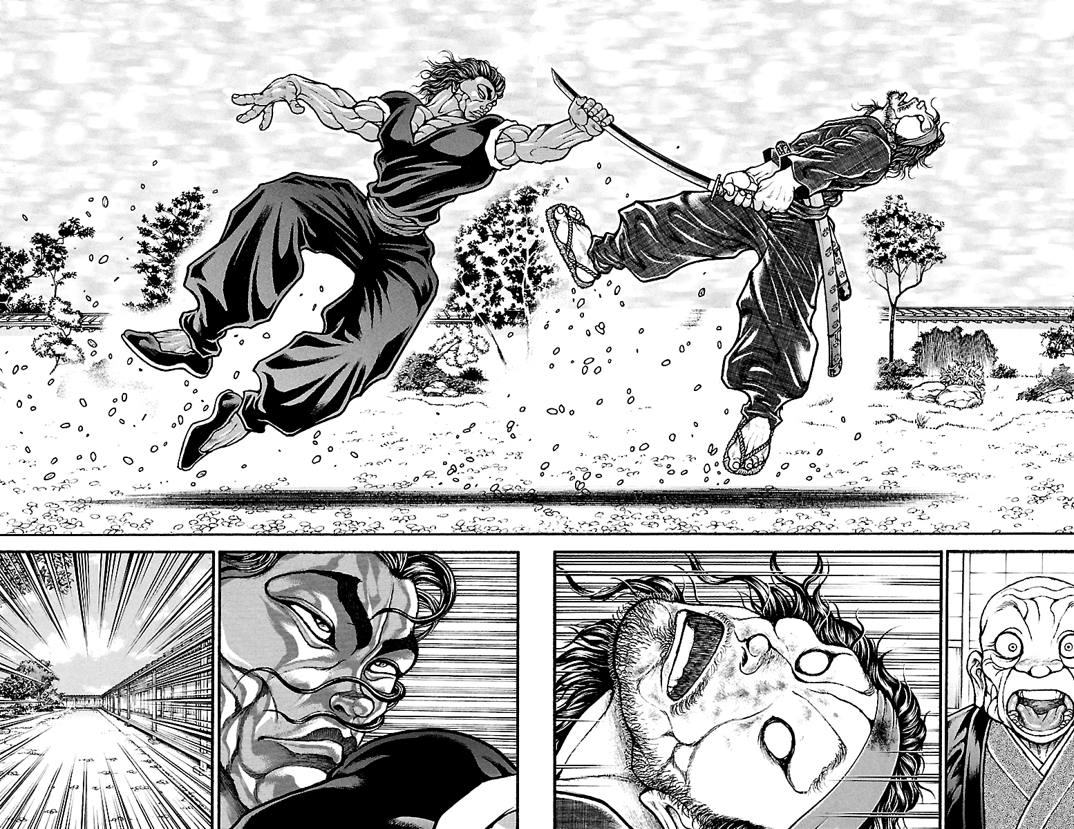 Baki Dou Chapter 83 page 8 - Chapter 83 : True Japanese Steel