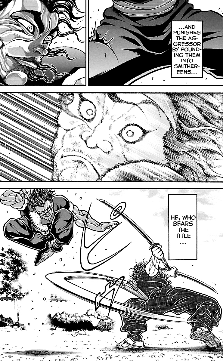 Baki Dou Chapter 84 page 14 - Chapter 84 : A warrior's sense