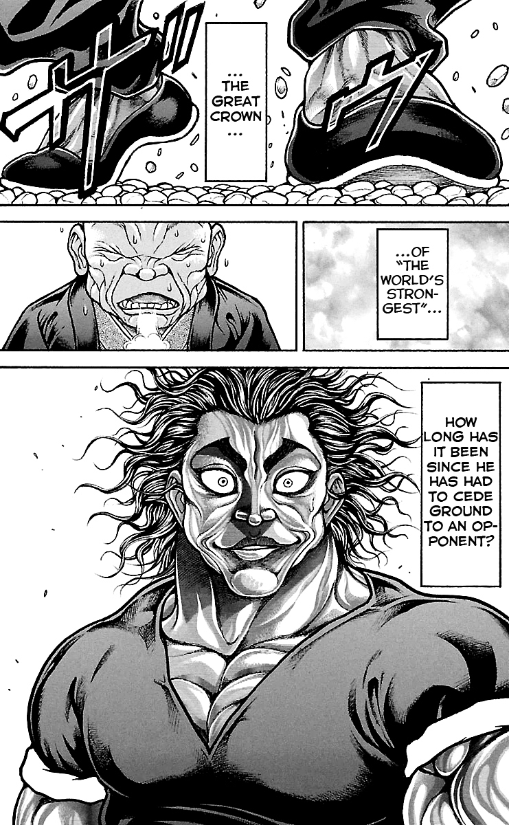 Baki Dou Chapter 84 page 15 - Chapter 84 : A warrior's sense