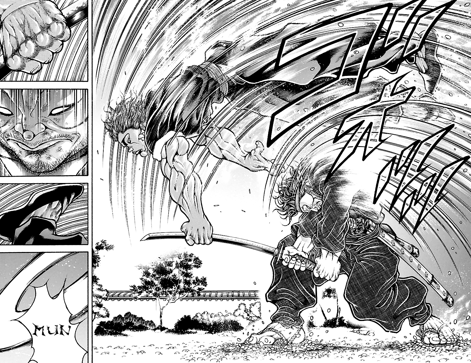 Baki Dou Chapter 84 page 3 - Chapter 84 : A warrior's sense