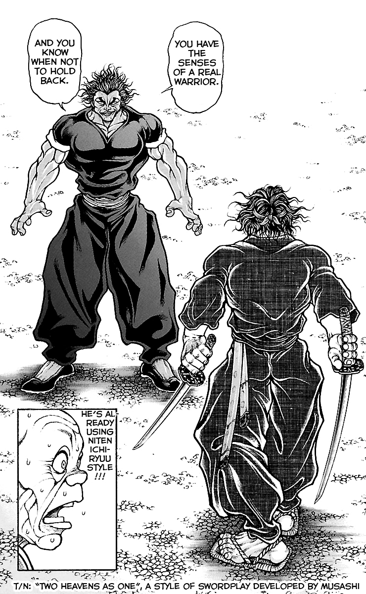 Baki Dou Chapter 84 page 7 - Chapter 84 : A warrior's sense