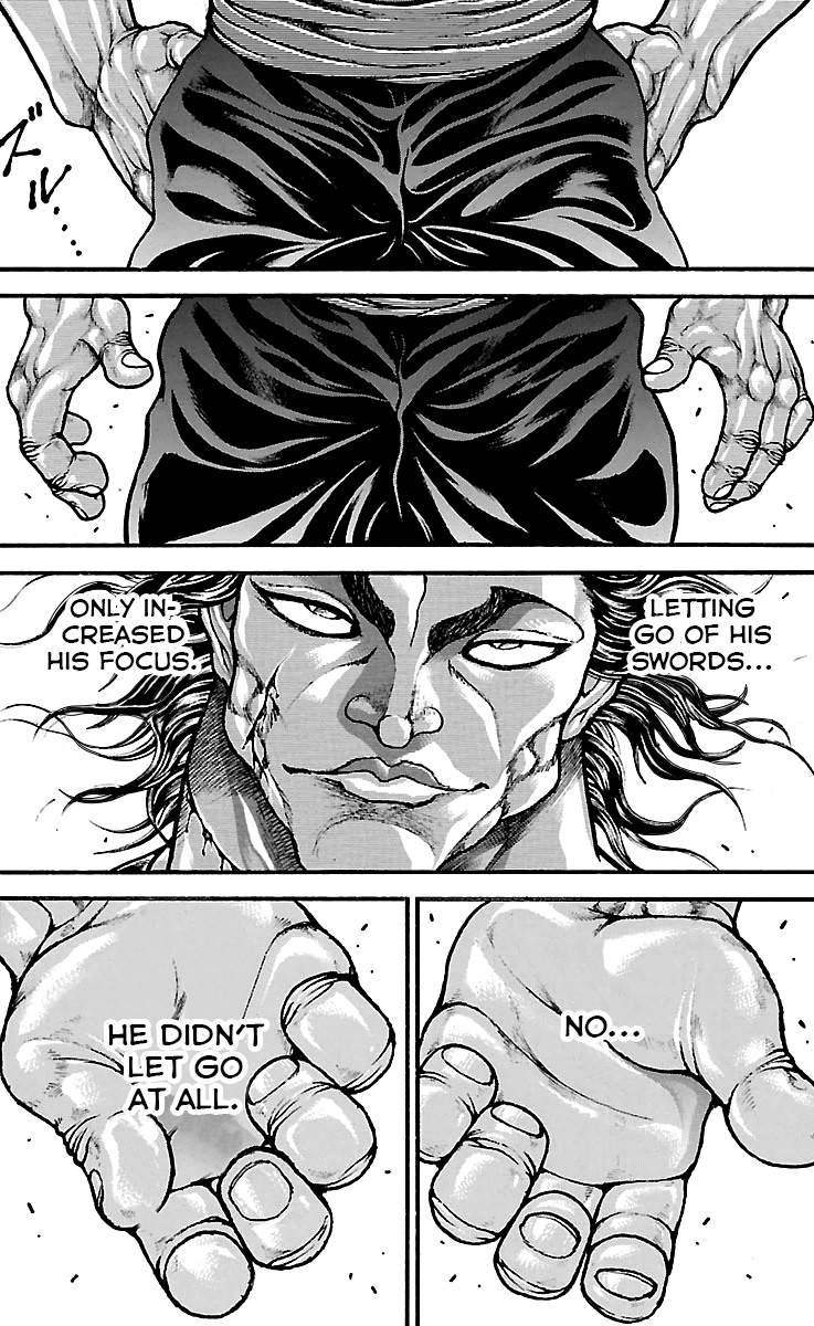 Baki Dou Chapter 87 page 8 - Chapter 87 : Empty Hands