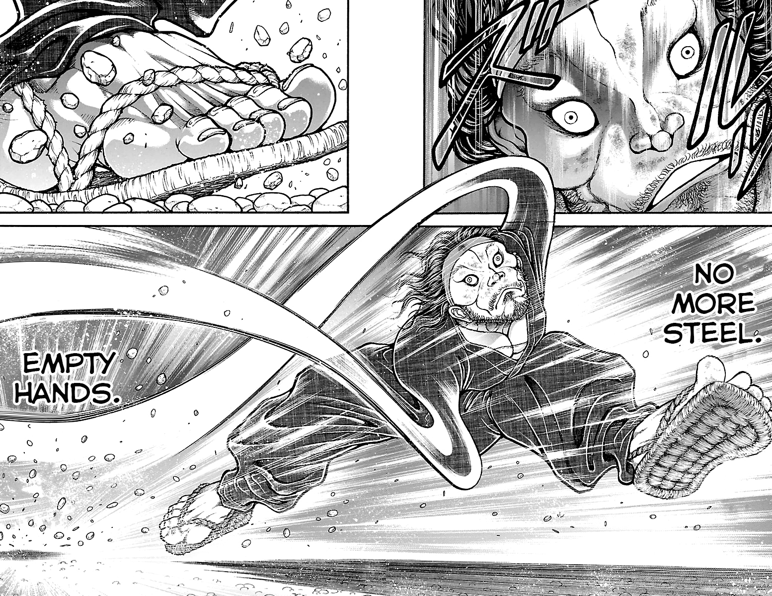 Baki Dou Chapter 87 page 9 - Chapter 87 : Empty Hands