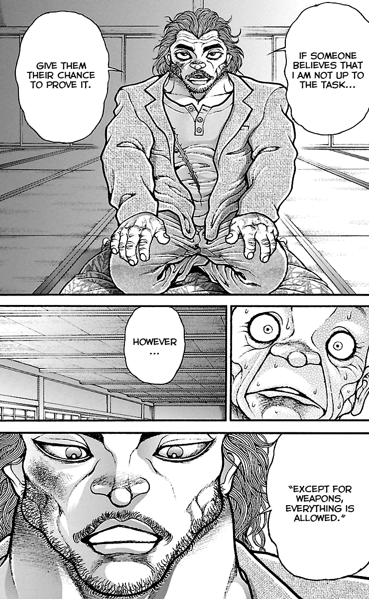 Baki Dou Chapter 89 page 12 - Chapter 89 : This moment