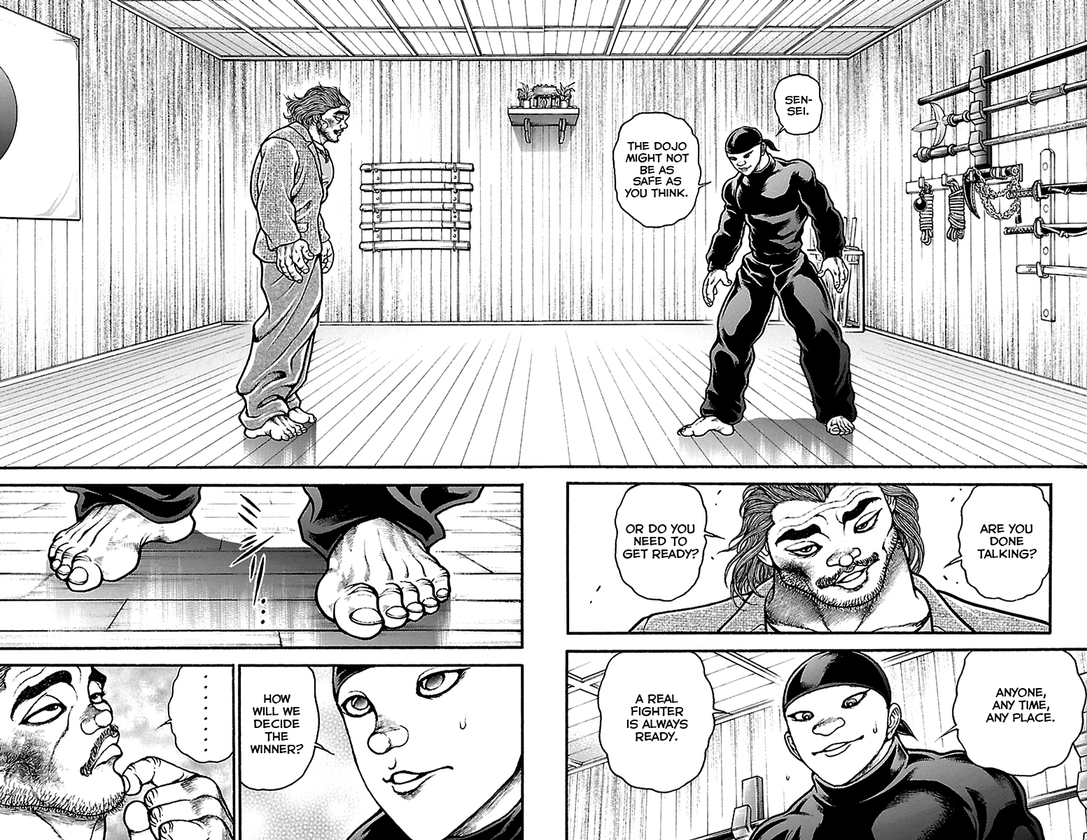 Baki Dou Chapter 91 page 4 - Chapter 91 : A real fighter