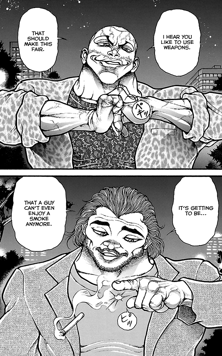 Baki Dou Chapter 92 page 18 - Chapter 92 : Responsibility