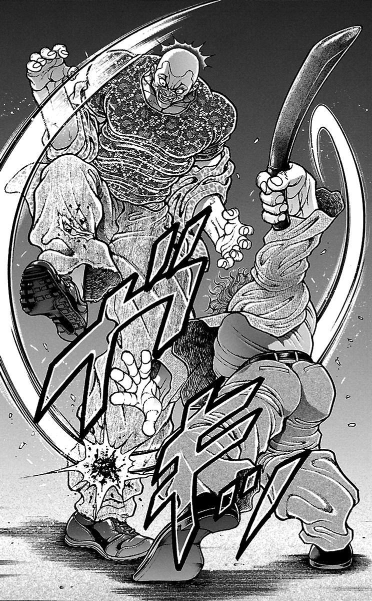 Baki Dou Chapter 93 page 14 - Chapter 93 : Burning Embers
