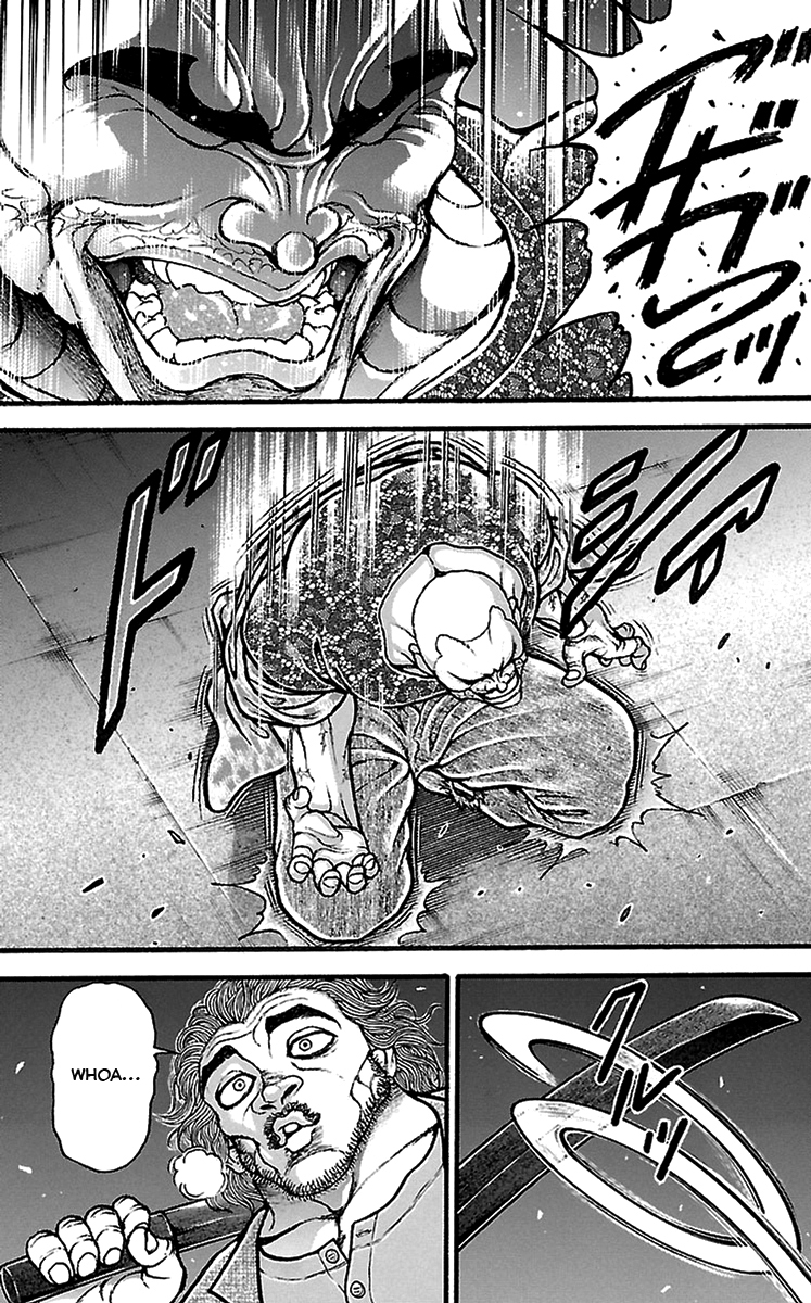 Baki Dou Chapter 93 page 15 - Chapter 93 : Burning Embers