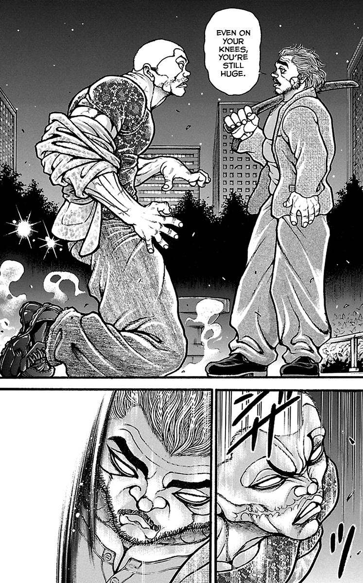 Baki Dou Chapter 93 page 16 - Chapter 93 : Burning Embers
