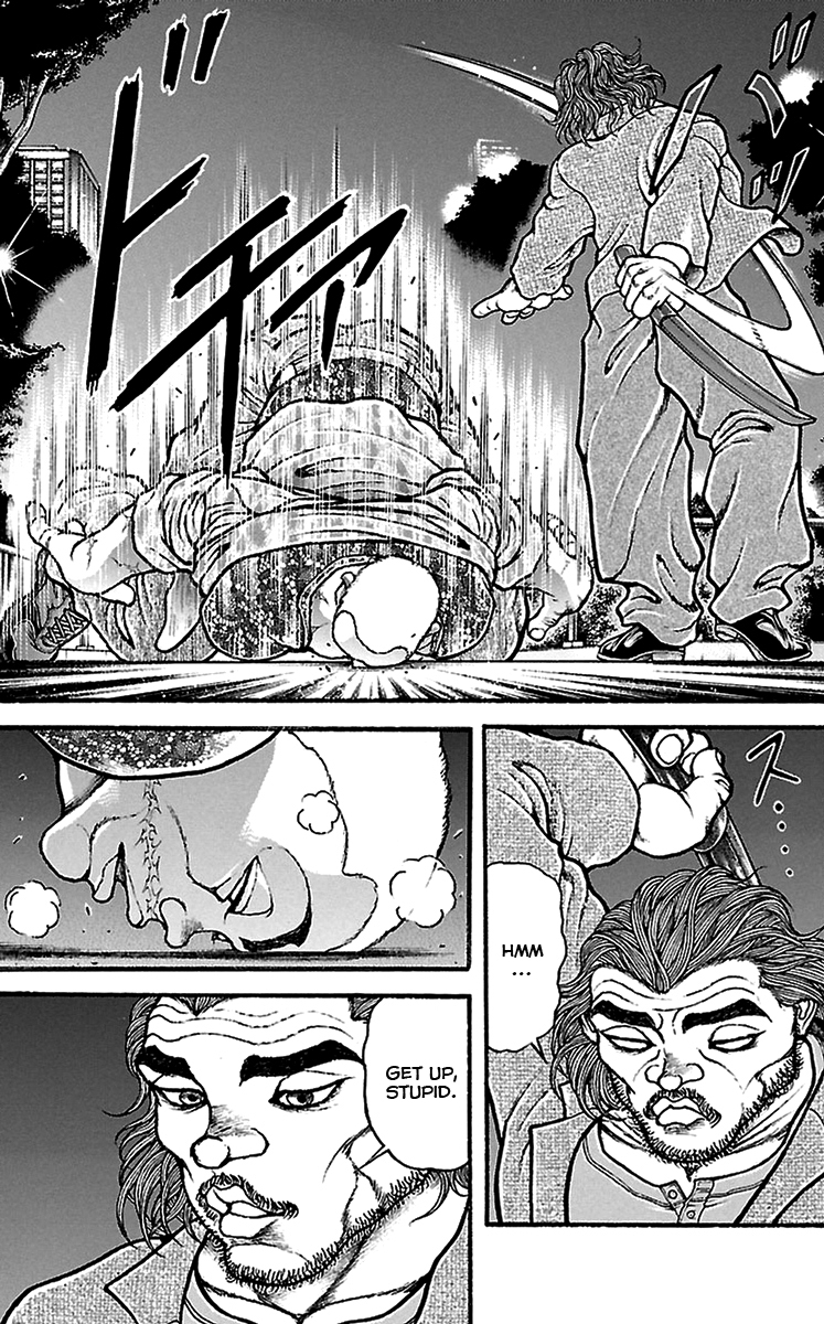 Baki Dou Chapter 93 page 18 - Chapter 93 : Burning Embers